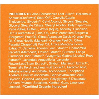 Avalon Organics Vitamin C Moisturizer - Plant-Based, Cruelty-Free Face Cream for Radiant Skin, 1.7 oz