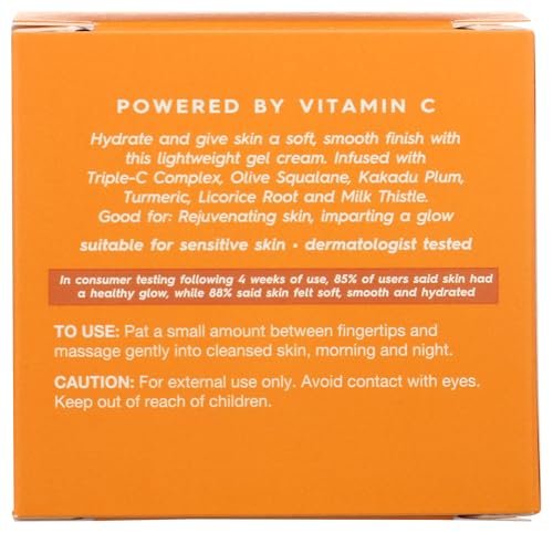 Avalon Organics Gel Cream Moisturizer with Vitamin C - 1.7 oz - görsel 4
