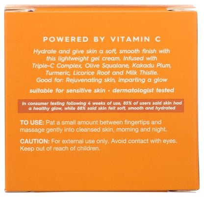 Avalon Organics Gel Cream Moisturizer with Vitamin C - 1.7 oz