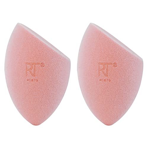 Real Techniques Miracle Powder Sponge – 2-Pack Makeup Blending Sponge for Powder Products, Buildable Coverage, Velvet Soft, Latex-Free, Natural Finish & Cloud Skin - görsel 4
