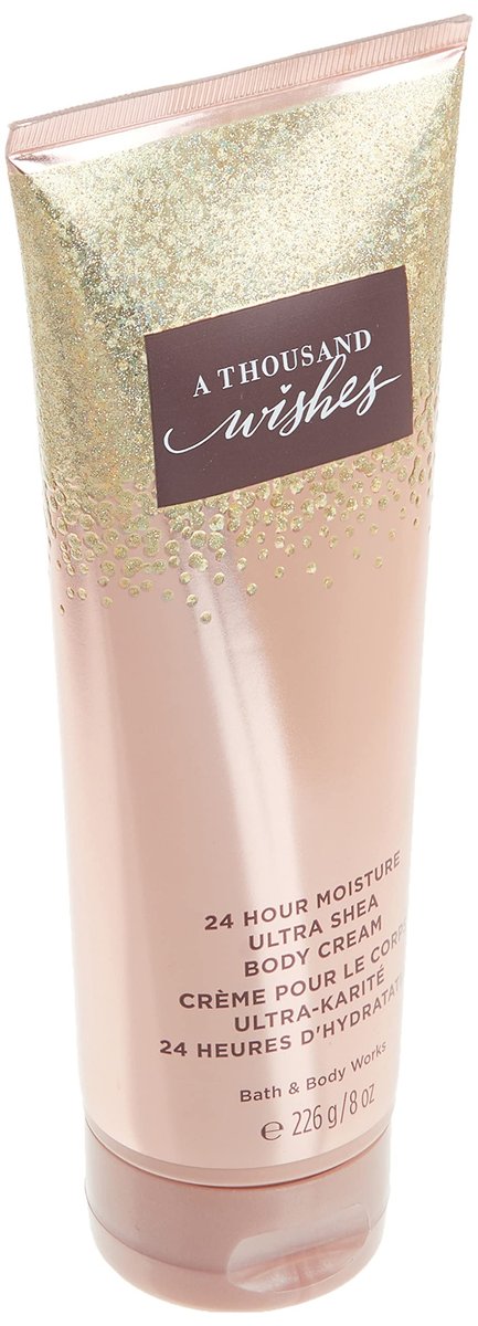 Bath & Body Works A Thousand Wishes Ultra Shea Body Cream - 8 oz | Women's Luxurious Moisturizer - görsel 5