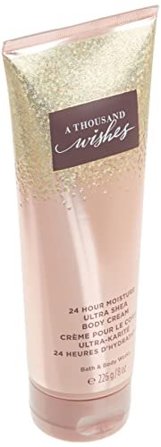 Bath & Body Works A Thousand Wishes Ultra Shea Body Cream - 8 oz | Women's Luxurious Moisturizer - görsel 6