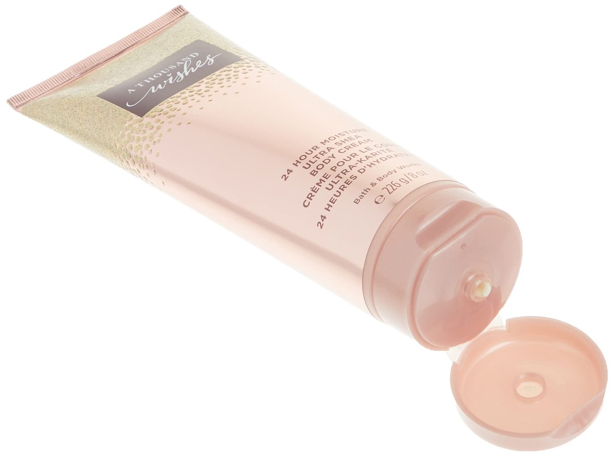 Bath & Body Works A Thousand Wishes Ultra Shea Body Cream - 8 oz | Women's Luxurious Moisturizer - görsel 7