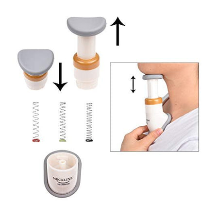 Kare Kind Neckline Slimmer - Jawline Exerciser & Double Chin Reducer - Portable Face Toner for Men & Women Avelisse