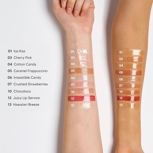 Ruby Kisses Jellicious Mouth Watering Lip Gloss - 3 Pack (PL01 Maximizer, PL03 Pink Glacier, PL04 Nude) - görsel 6