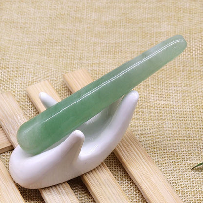 SUPVOX Jade Massage Wand - Anti-Aging Facial Massager for Puffiness Relief & Pain Relief