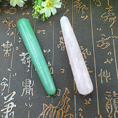 SUPVOX Jade Massage Wand - Anti-Aging Facial Massager for Puffiness Relief & Pain Relief