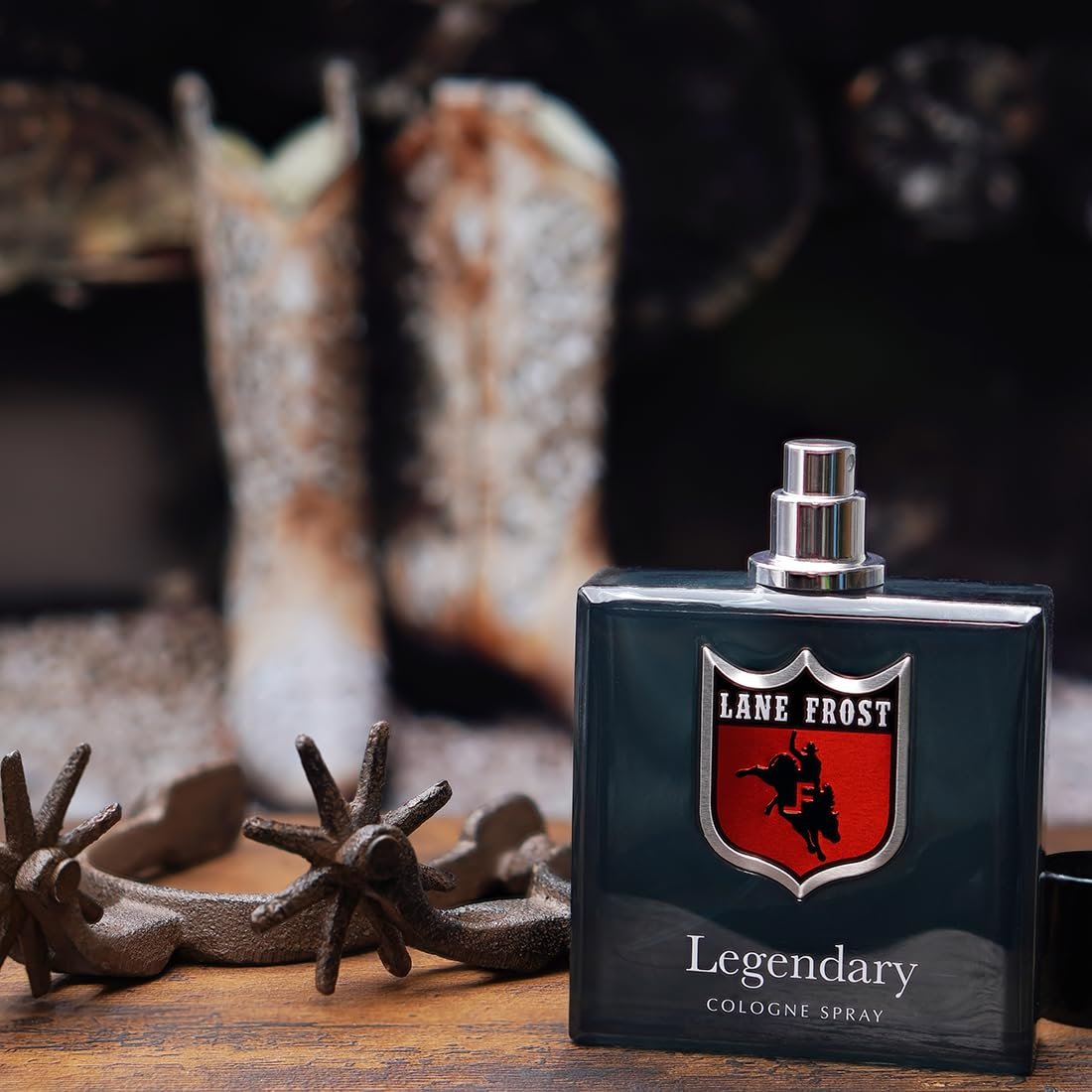 Lane Frost Legendary Cologne for Men - Original Western Scent - Woodsy Masculine Fragrance with Cedarwood and Musk - Long-Lasting 3.4 Fl Oz Avelisse