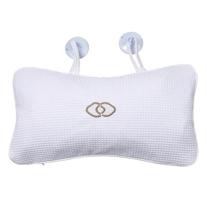 YUET Anti-Slip Non-Slip Bathtub Pillow - Inflatable Bath Cushion for Head, Neck, Back & Shoulders, Luxurious Home Spa Support