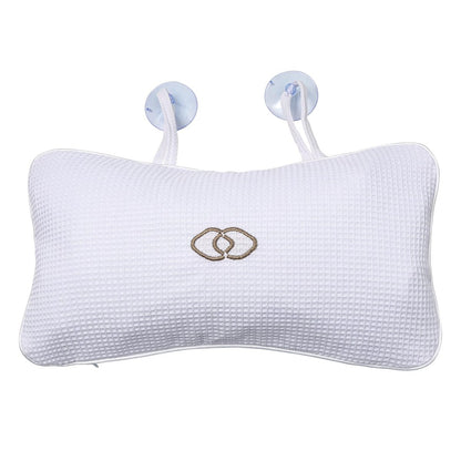 YUET Anti-Slip Non-Slip Bathtub Pillow - Inflatable Bath Cushion for Head, Neck, Back & Shoulders, Luxurious Home Spa Support