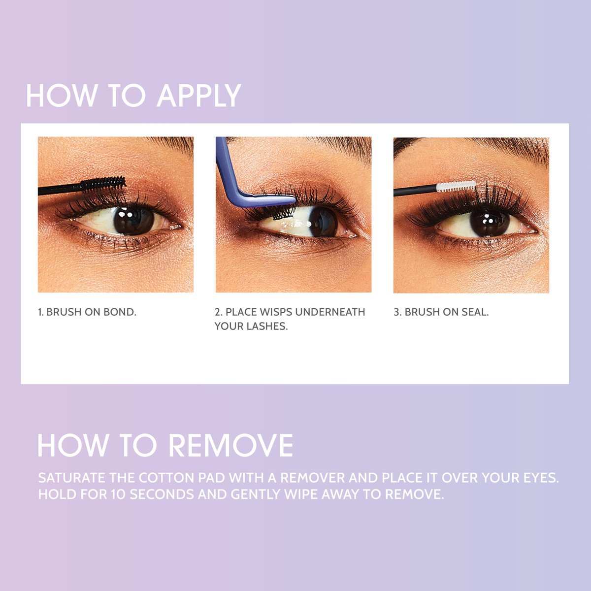 KISS Falscara DIY Eyelash Extension Bond & Seal - Infused with Biotin & Vitamin E for Strong, Gentle, All-Day Wear - görsel 3