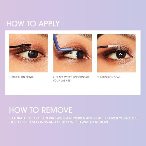 KISS Falscara DIY Eyelash Extension Bond & Seal - Infused with Biotin & Vitamin E for Strong, Gentle, All-Day Wear - görsel 4