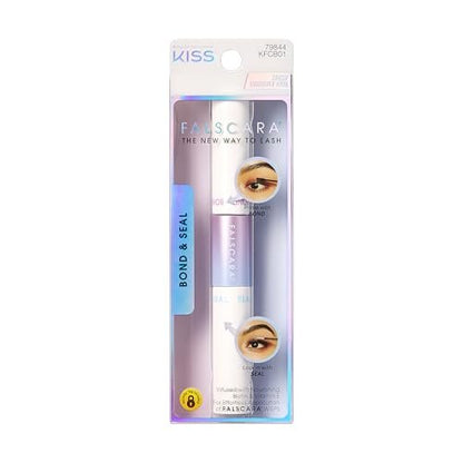 KISS Falscara DIY Eyelash Extension Bond & Seal - Infused with Biotin & Vitamin E for Strong, Gentle, All-Day Wear