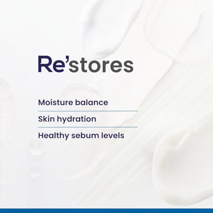 RE' EQUIL Oil Free Moisturiser - Lightweight Face Moisturizer for Normal, Oily & Combination Skin, 100g