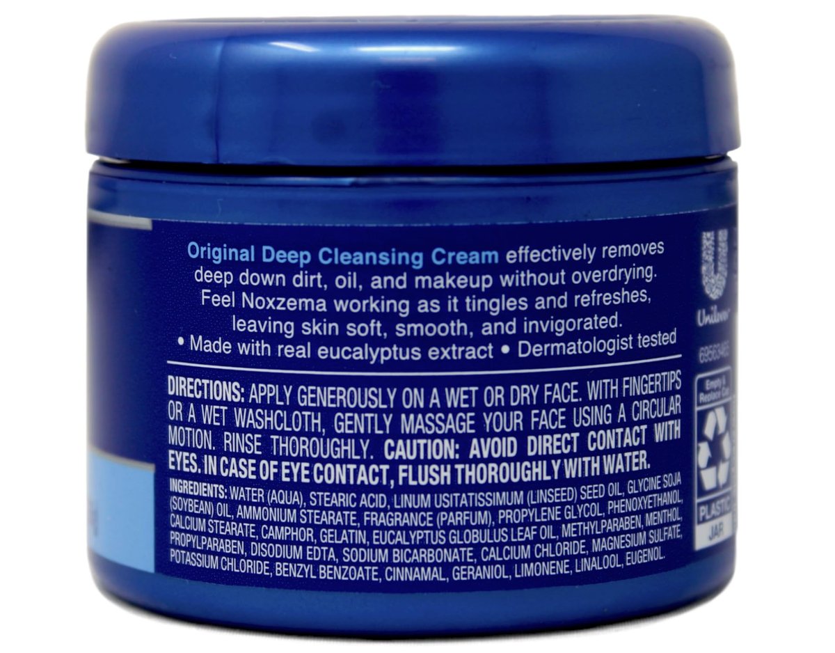 Noxzema Cleansing Cream - Classic Deep Cleansing Face Wash, 2 oz - görsel 4
