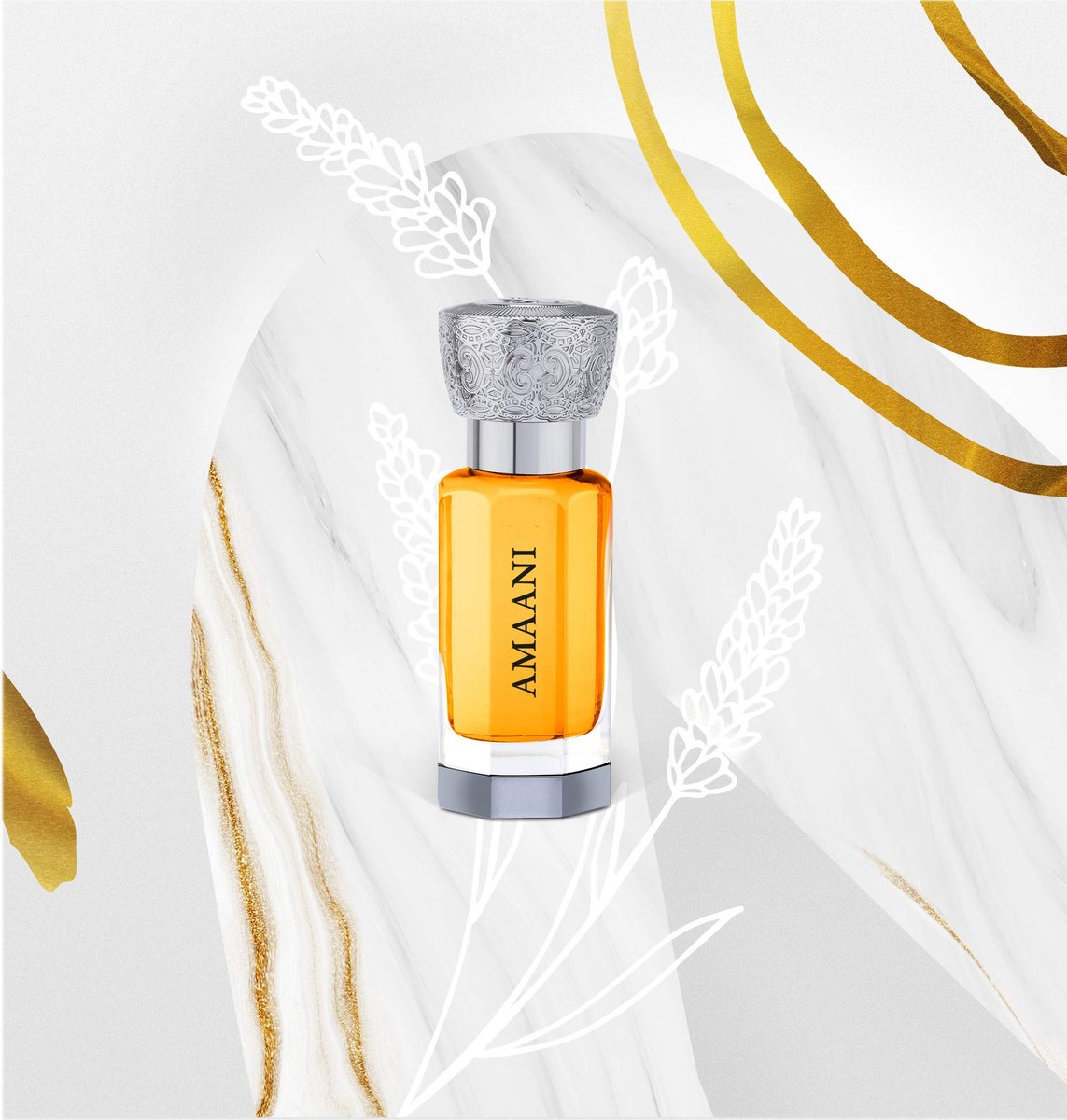 Swiss Arabian Amaani Perfume Oil – Long-Lasting Luxury Fragrance from Dubai – Seductive Signature Scent for Women and Men – 0.4 oz - görsel 4