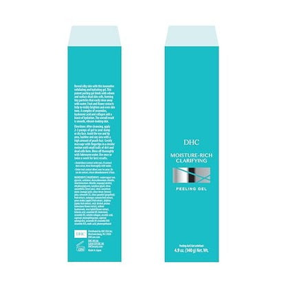 DHC Moisture-Rich Clarifying Peeling Gel - Hydrating Exfoliator for All Skin Types, 4.9 oz Avelisse