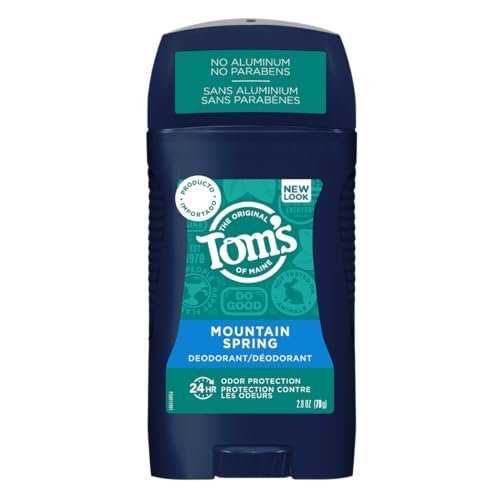 Tom's of Maine Long-Lasting Aluminum-Free Natural Deodorant for Men, Mountain Spring, 2.8 oz. Avelisse