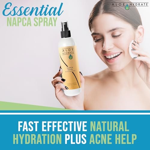 NaPCA Moisturizer Facial Mist & Body Spray - Sodium PCA & Aloe Vera Hydrating Face Spray, Lightweight, Soothes & Restores Skin Barrier for Dry, Sensitive, Acne Prone Skin (8.4 Fl Oz) Avelisse