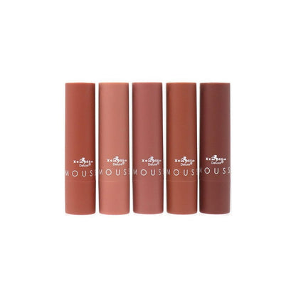 Italia Deluxe Top Five Mousse Matte Lipstick Set - Send Nudes (5 Shades) Avelisse