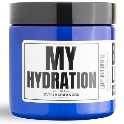 Evan Alexander Fine Grooming MY Hydration Beard Leave-In Conditioner for Men - 4 oz, Hydrates, Softens, Eliminates Dryness, Tames Frizz, Promotes Healthy Beard Growth Avelisse