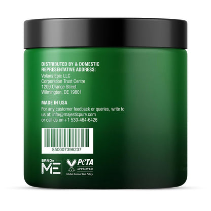 Majestic Pure Tea Tree Oil Face Cream - Moisturizer for Dry, Itchy, Acne-Prone Skin - Day & Night Cream for Women & Men - 8 oz