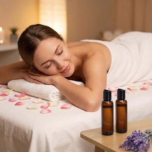 Bekith 30 Pack 4oz Travel Bottles for Toiletries – Leakproof Plastic Squeeze Bottles with Flip Cap, Empty Refillable Containers for Shampoo, Lotion, Body Soap Avelisse