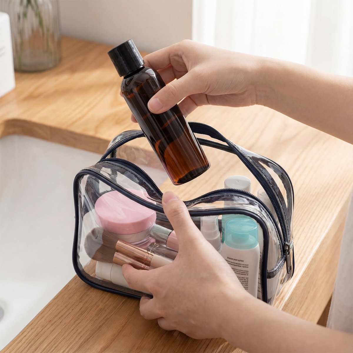 Bekith 30 Pack 4oz Travel Bottles for Toiletries – Leakproof Plastic Squeeze Bottles with Flip Cap, Empty Refillable Containers for Shampoo, Lotion, Body Soap Avelisse