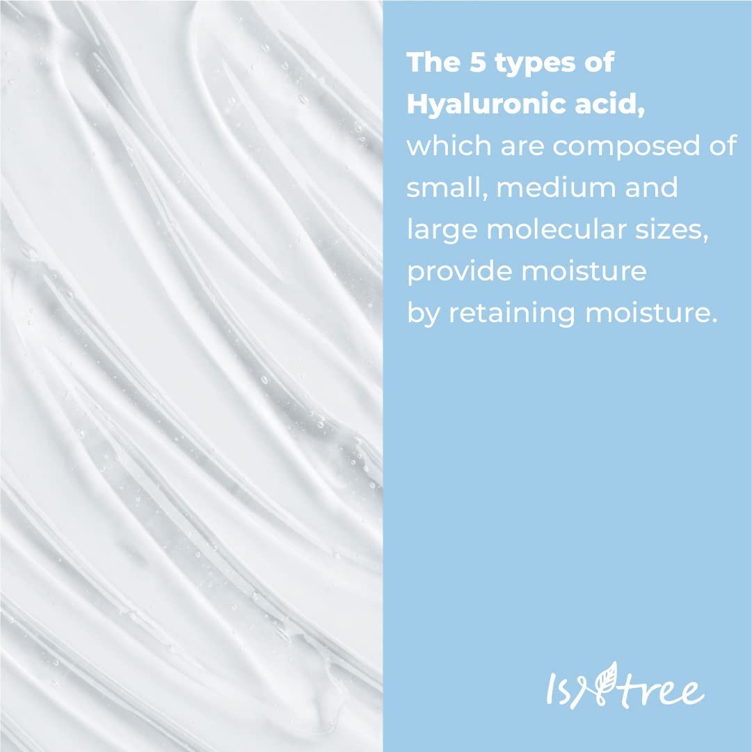 ISNTREE Hyaluronic Acid Water Sleeping Mask 100ml - Overnight Moisturizing Gel Mask for Radiant Glow - görsel 5