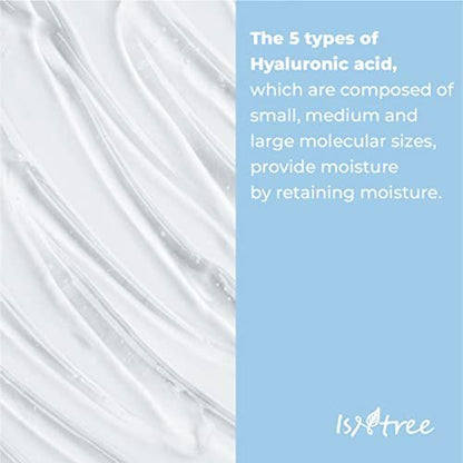 ISNTREE Hyaluronic Acid Water Sleeping Mask 100ml - Overnight Moisturizing Gel Mask for Radiant Glow