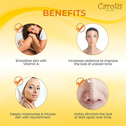 CAROTÏS Skin Brightening Body Lotion – 17.6 fl oz (500ml) – Dark Spot Remover with Shea Butter, Arbutin Complex & Vitamin A Avelisse