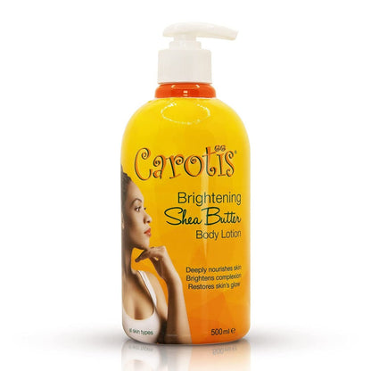 CAROTÏS Skin Brightening Body Lotion – 17.6 fl oz (500ml) – Dark Spot Remover with Shea Butter, Arbutin Complex & Vitamin A Avelisse