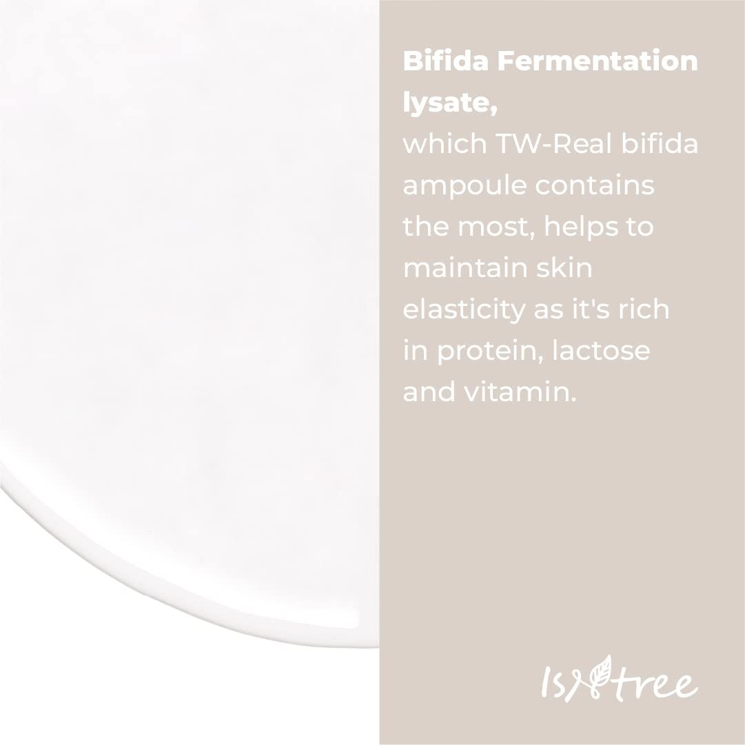ISNTREE TW-Real Bifida Collagen Ampoule 50ml – Korean Skin Barrier Repair & Firming Serum with 88% Bifida Ferment & Peptides Avelisse