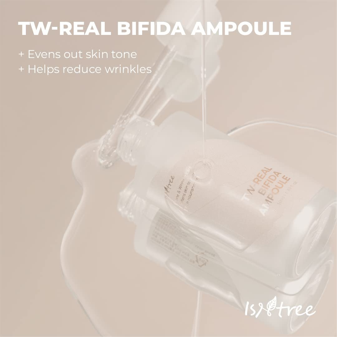 ISNTREE TW-Real Bifida Collagen Ampoule 50ml – Korean Skin Barrier Repair & Firming Serum with 88% Bifida Ferment & Peptides Avelisse