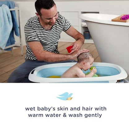 Baby Dove Rich Moisture Body Wash 3-Pack – Hypoallergenic, Tear-Free, Delicate Scent, 13.5 oz Each Avelisse