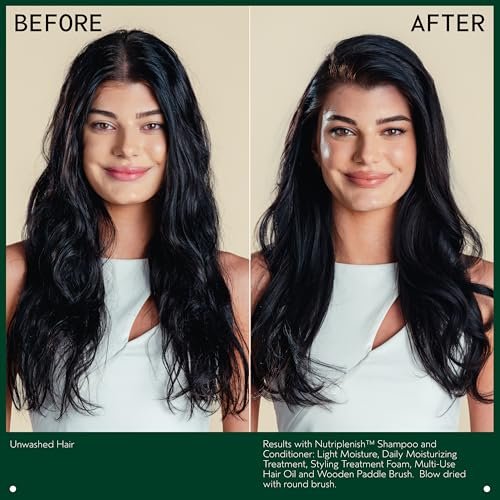 Aveda Nutriplenish Multi-Use Hair Oil – Hydrating Pre-Shampoo Treatment, Styling & Leave-In Oil for Dry Hair (1 fl oz) Avelisse