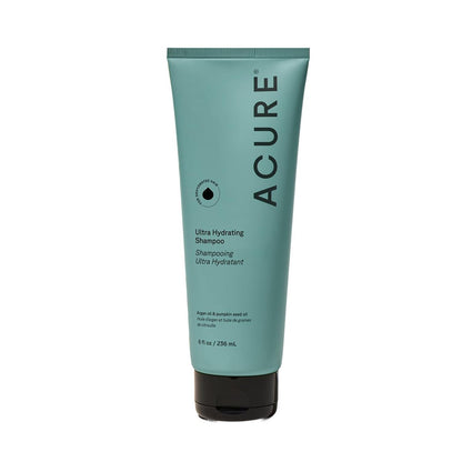 Acure Ultra Hydrating Shampoo – Moisturizing Shampoo for Dry, Damaged, Color Treated Hair with Argan Oil, Vegan, Paraben Free, Sulfate Free – 8 fl oz