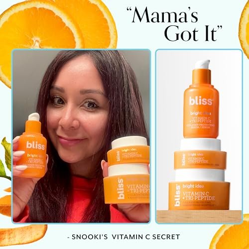 Bliss Bright Idea Vitamin C Eye Cream – Brighten & Hydrate Anti-Aging Treatment, Reduces Fine Lines, Boosts Collagen & Firms, 0.5 fl oz - görsel 9
