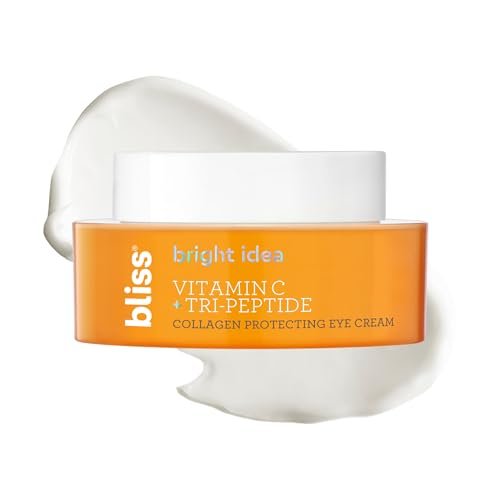 Bliss Bright Idea Vitamin C Eye Cream – Brighten & Hydrate Anti-Aging Treatment, Reduces Fine Lines, Boosts Collagen & Firms, 0.5 fl oz - görsel 2