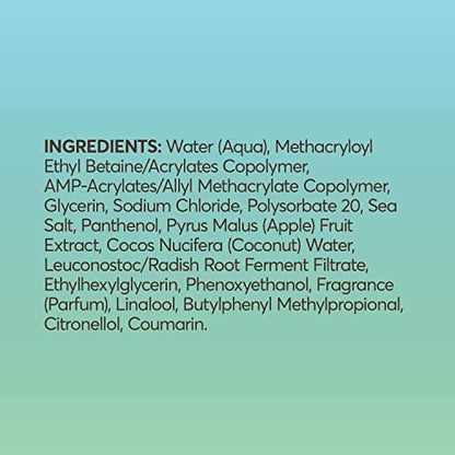 FOUND Haircare Sea Salt Texturizing Spray Gel - 5 oz | Beachy Waves & Light Hold Styling Treatment