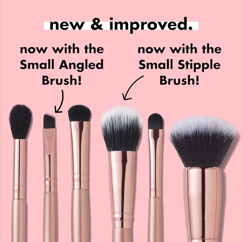 e.l.f. Flawless Face Kit - 6-Piece Brush Collection for Face, Eyes & Brows | Vegan & Cruelty-Free - görsel 6