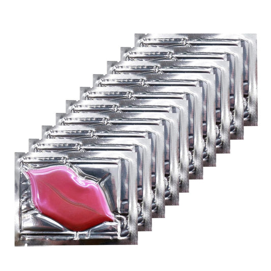 Adofect Moisturizing & Hydrating Lip Masks Set 30 PCS - Collagen Crystal Lip Patches for Dark Lips, Smooth Lip Lines, Reduce Wrinkles & Dryness