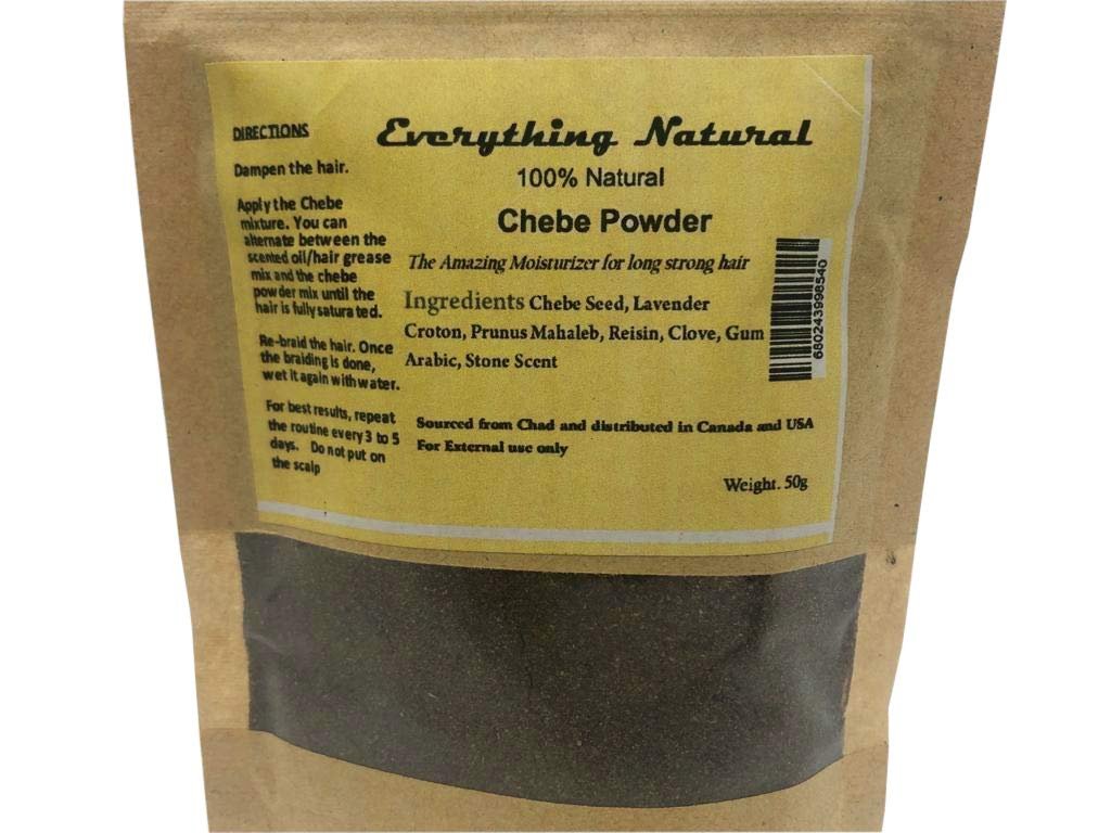 Authentic Traditional Organic Chebe Powder from Chad - 50g (1.76 oz) for Natural Hair Care - görsel 7