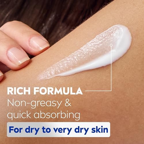 NIVEA Essentially Enriched Body Cream for Dry to Very Dry Skin with Hyaluronic Acid, Deep Nourishing Serum and Almond Oil, 72-Hour Body Moisturizer, 13.5 Oz Jar - görsel 8