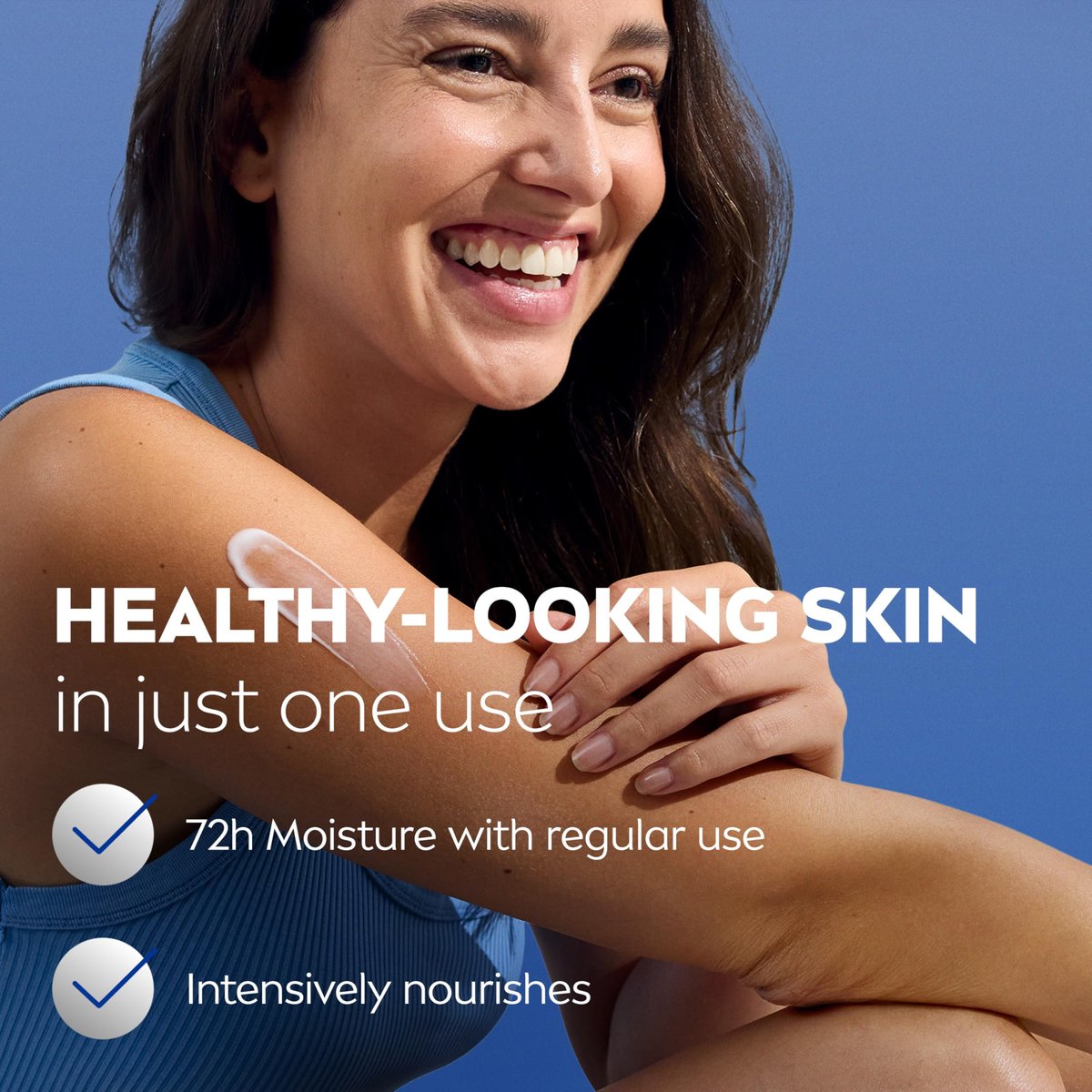 NIVEA Essentially Enriched Body Cream for Dry to Very Dry Skin with Hyaluronic Acid, Deep Nourishing Serum and Almond Oil, 72-Hour Body Moisturizer, 13.5 Oz Jar - görsel 9