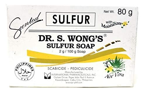 Dr. S. Wong Sulfur Soap (3 Pack, 240g Total) – Acne & Skin Care Avelisse