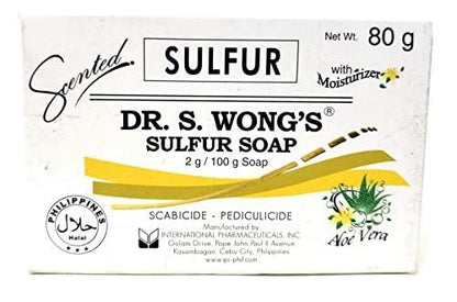 Dr. S. Wong Sulfur Soap (3 Pack, 240g Total) – Acne & Skin Care Avelisse
