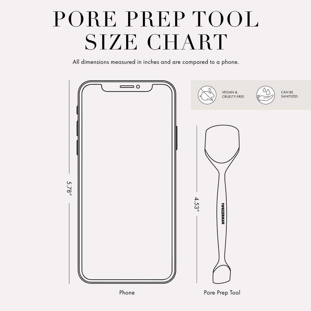 Tweezerman Pore Prep Tool – Stainless Steel Blackhead & Blemish Remover Avelisse