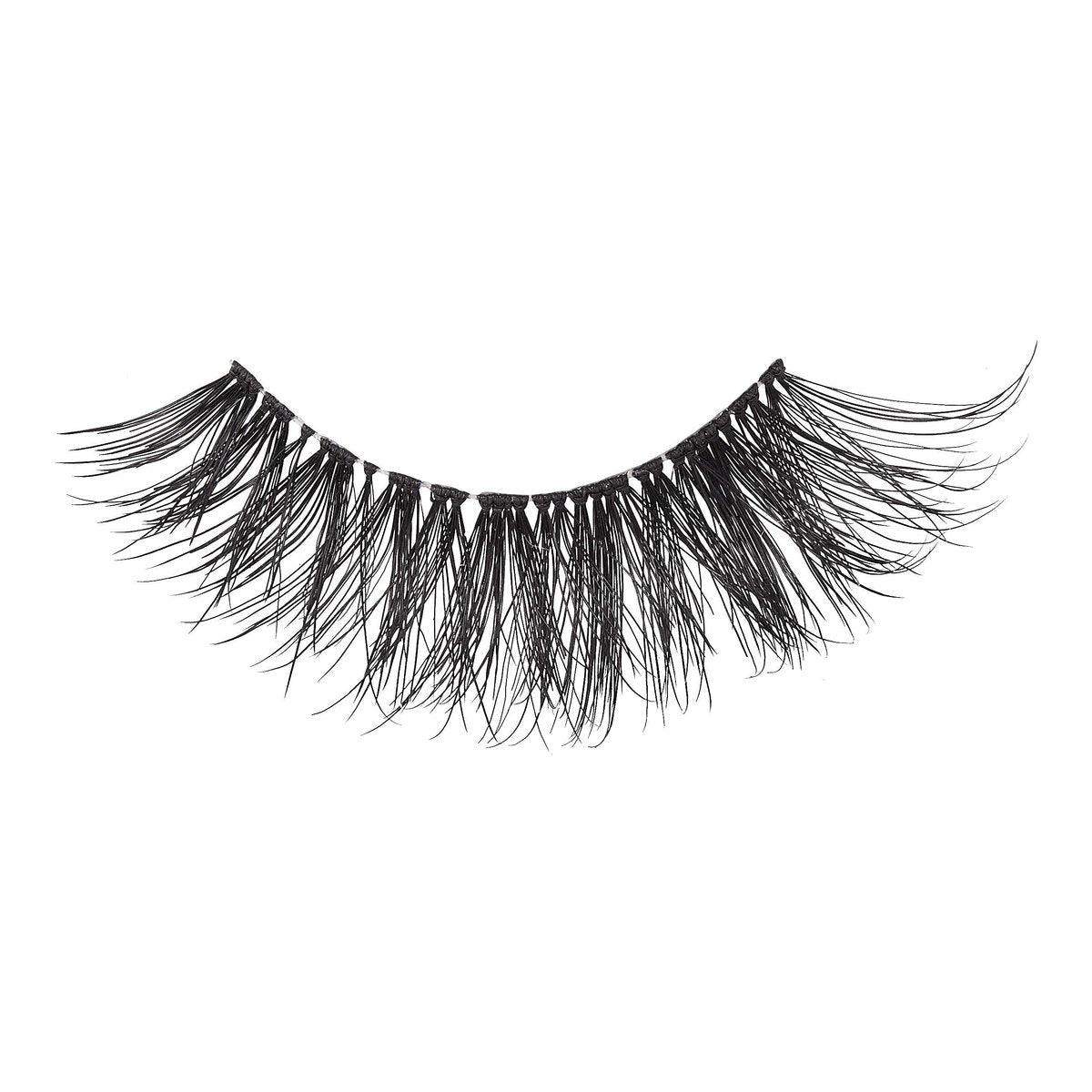 iENVY Remy False Eyelashes 3D Collection - Invisible Band, 100% Human Hair Lashes (3 Pack) Avelisse