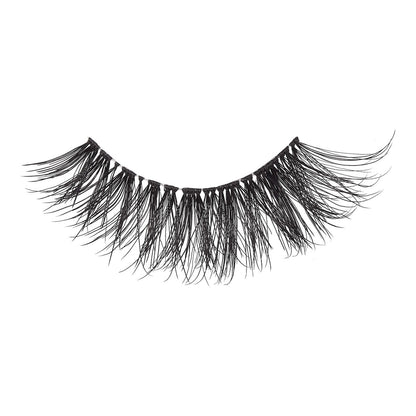 iENVY Remy False Eyelashes 3D Collection - Invisible Band, 100% Human Hair Lashes (3 Pack) Avelisse